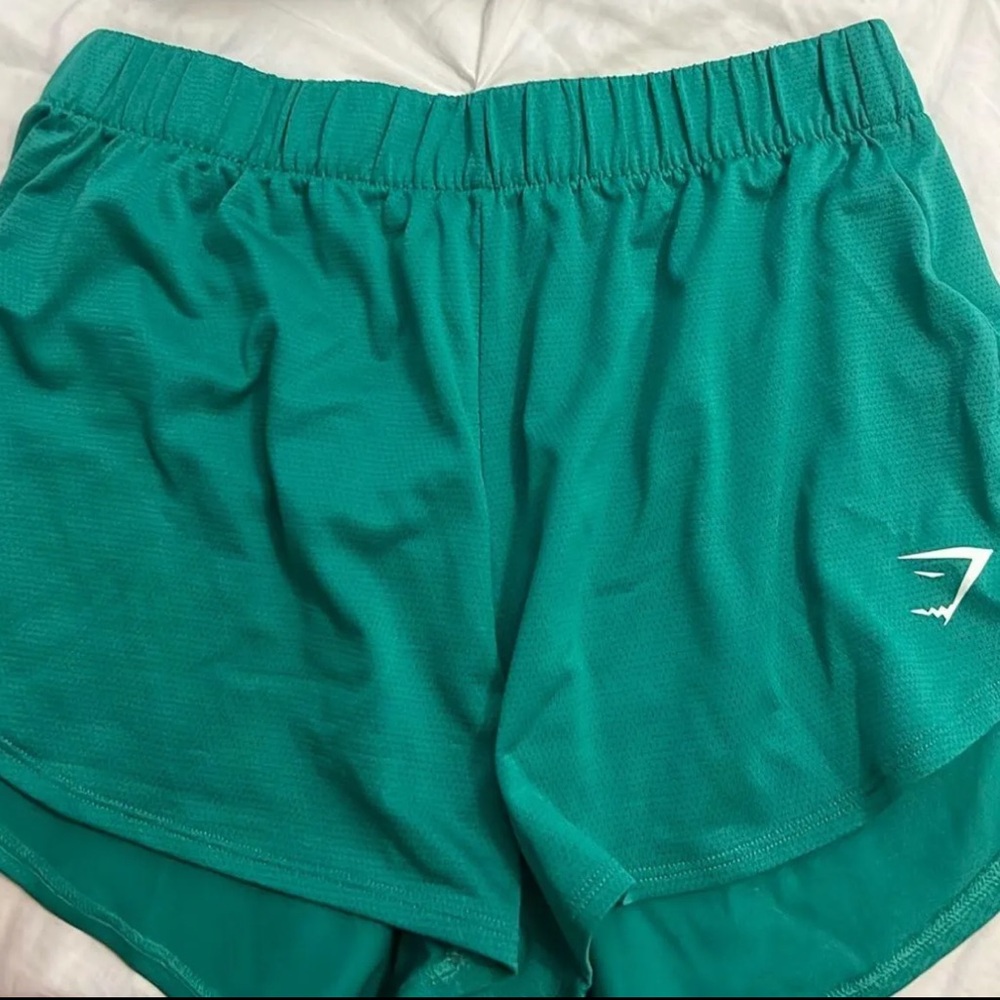 Gymshark Teal Athletic Shorts for Women